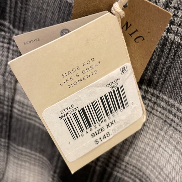 COPY - FAHERTY Malibu Long Sleeve Woven Shirt Size XXL, NWT - Picture 3 of 14